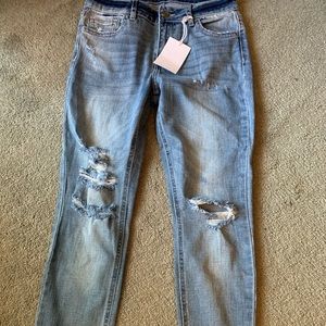 CELLO Distressed skinny jeans